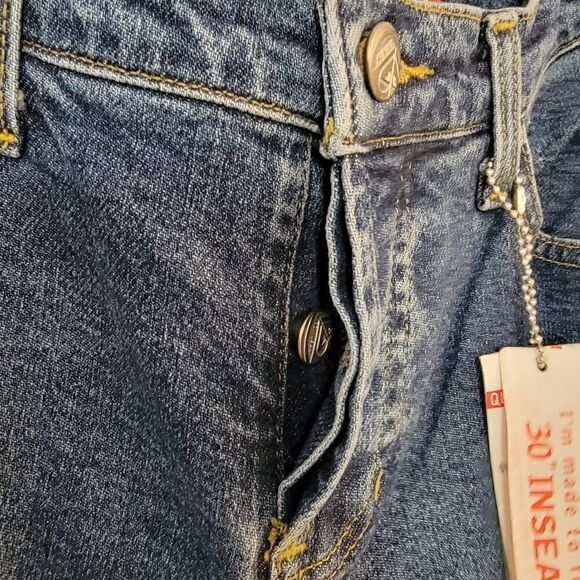 Quicksilver Roxy Jean one button bootcut jeans size 9 NWT - Picture 5 of 9